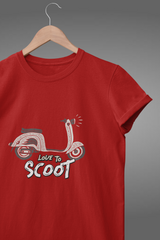 Love To Scoot - Women's T-Shirt